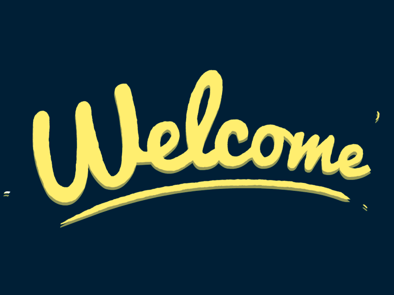 Welcome Banner
